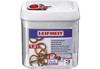 LEIFHEIT 31209 Fresh & Easy Vorratsbehälter Weiß/Transparent
