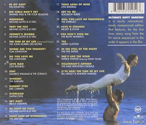 Rückseite einer CD mit einem Paar im Wasser, Titelliste und Logos von RCA und BMG Music.