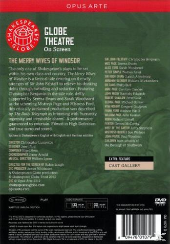 Benjamin/Evans/Woodward - The Merry Wives Of Windsor  - (DVD)