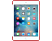 APPLE iPad Mini 4 Silicone Case, piros (mkln2zm/a)