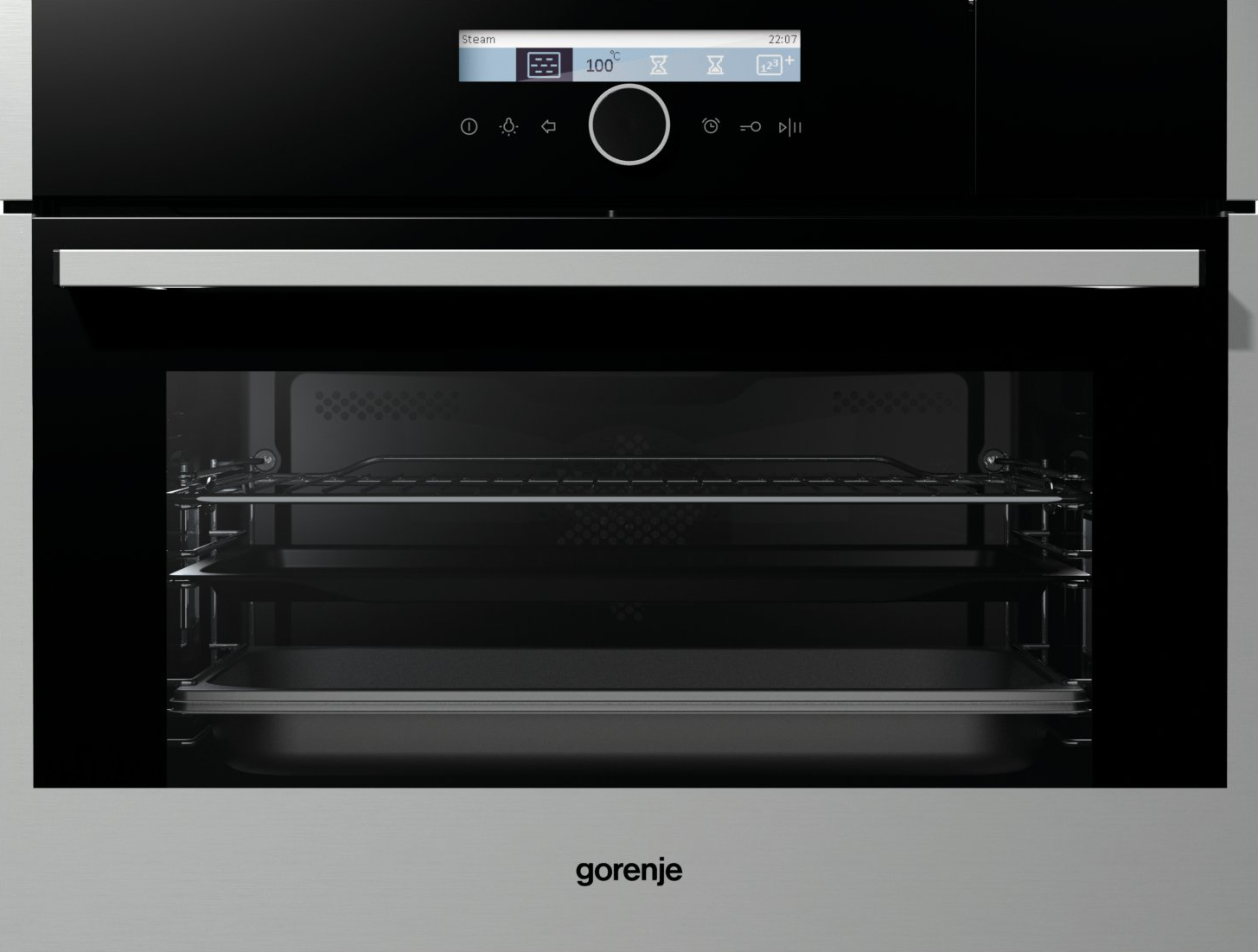 GORENJE BCS 589 S20X beépíthető kompakt gőzsütő