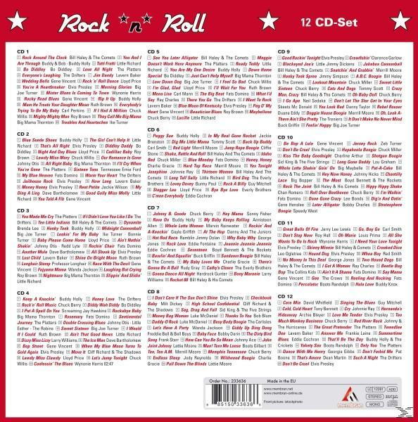 The (CD) - - Rock\'n\'roll-All Greatest Hits Stars-240 Presley/Berry/Cochran/Sedaka/Haley/+
