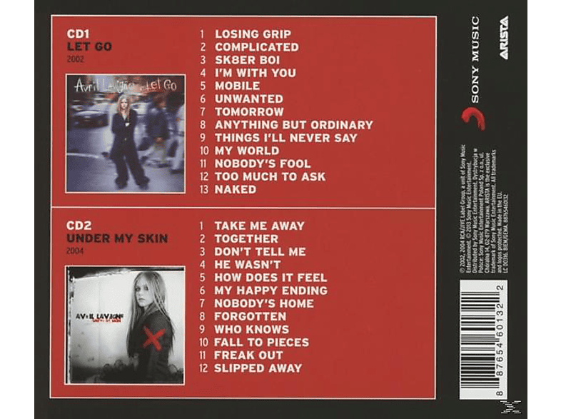 Thumbnail - Avril Lavigne - Let Go/Under My Skin (CD)