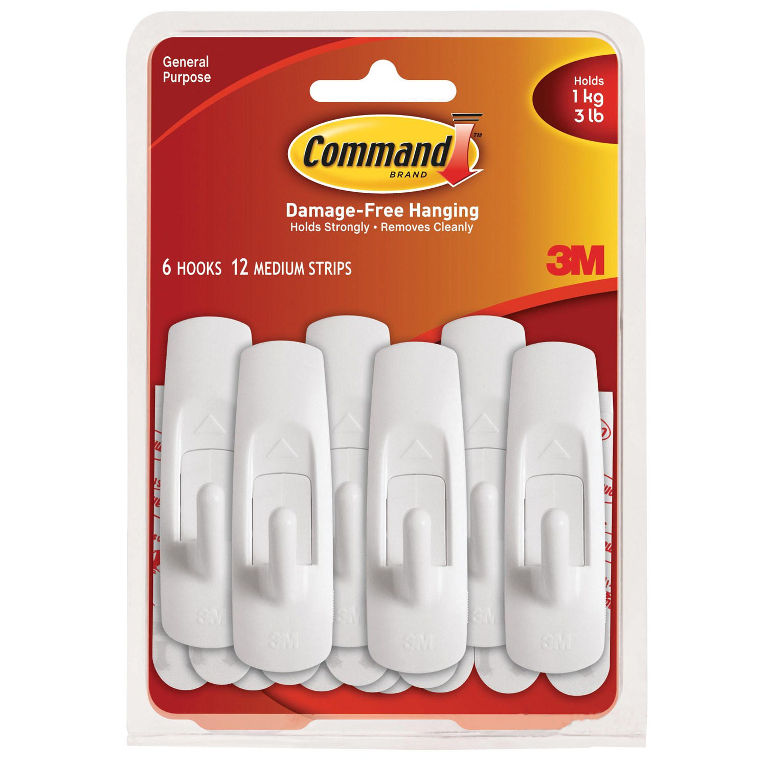 3M Command Orta Pratik Askı - Karma Paket