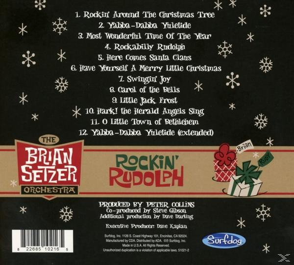 Brian Orchestra Setzer - Rockin\' (CD) Rudolph 