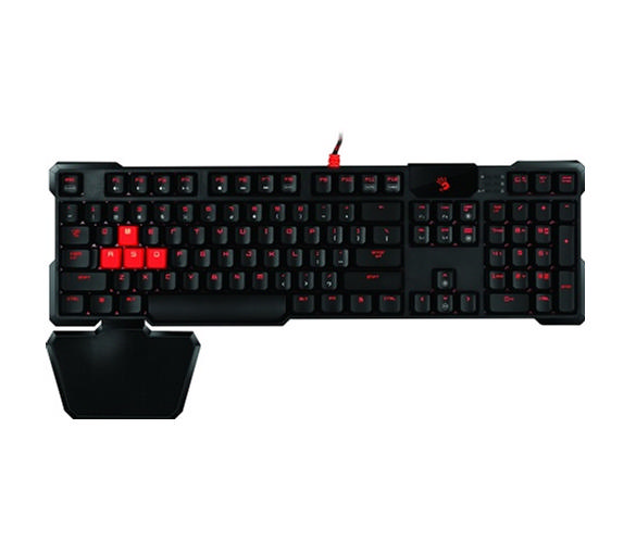 A4 TECH Bloody B640 Q USB Multimedya Mekanik Gamer Klavye Siyah