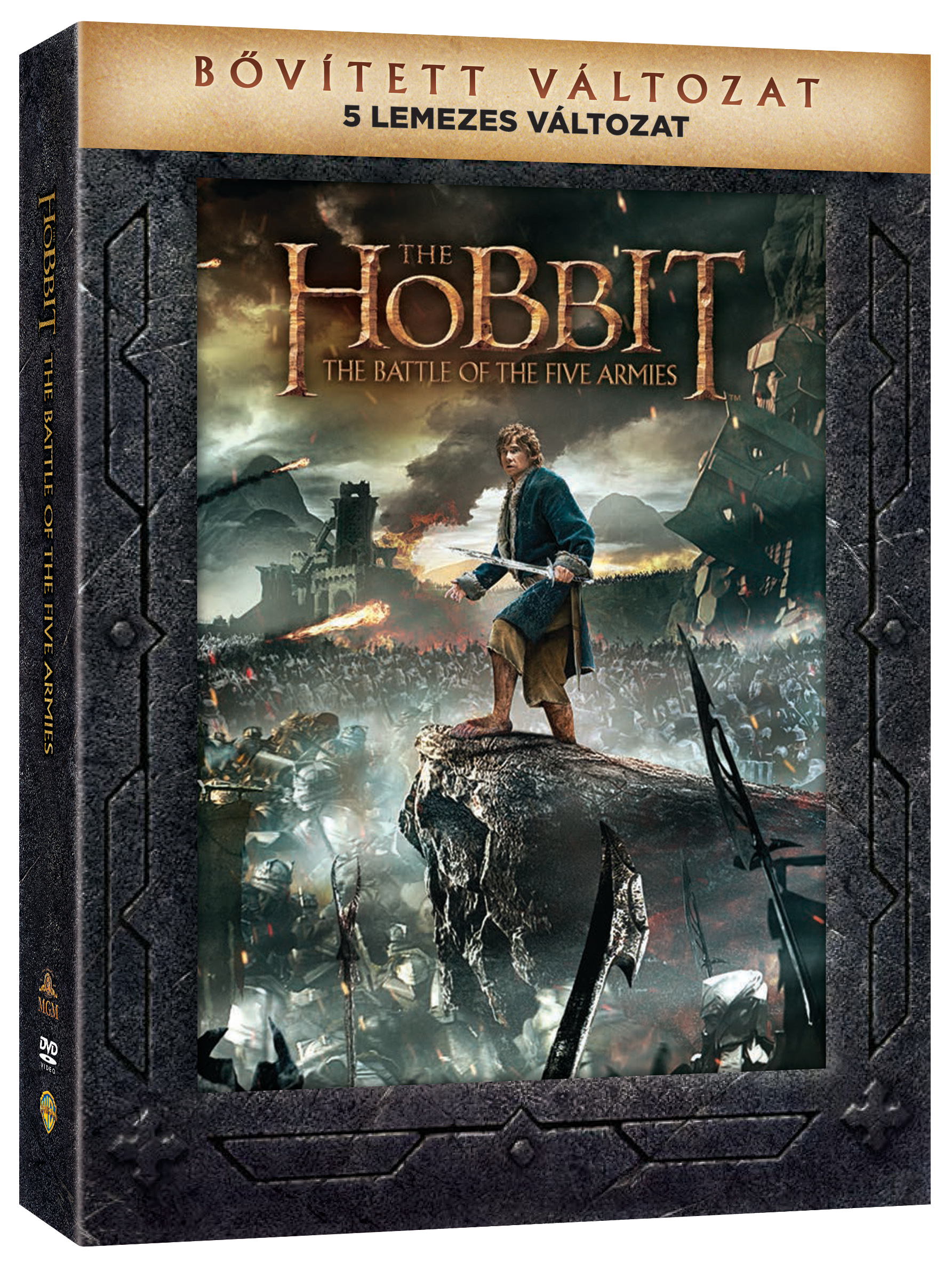 A Hobbit - bővített változat - Az öt sereg csatája (DVD)