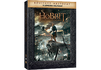 A Hobbit - bővített változat - Az öt sereg csatája (DVD)