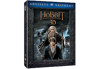 A Hobbit - bővített változat - Az öt sereg csatája (3D Blu-ray)