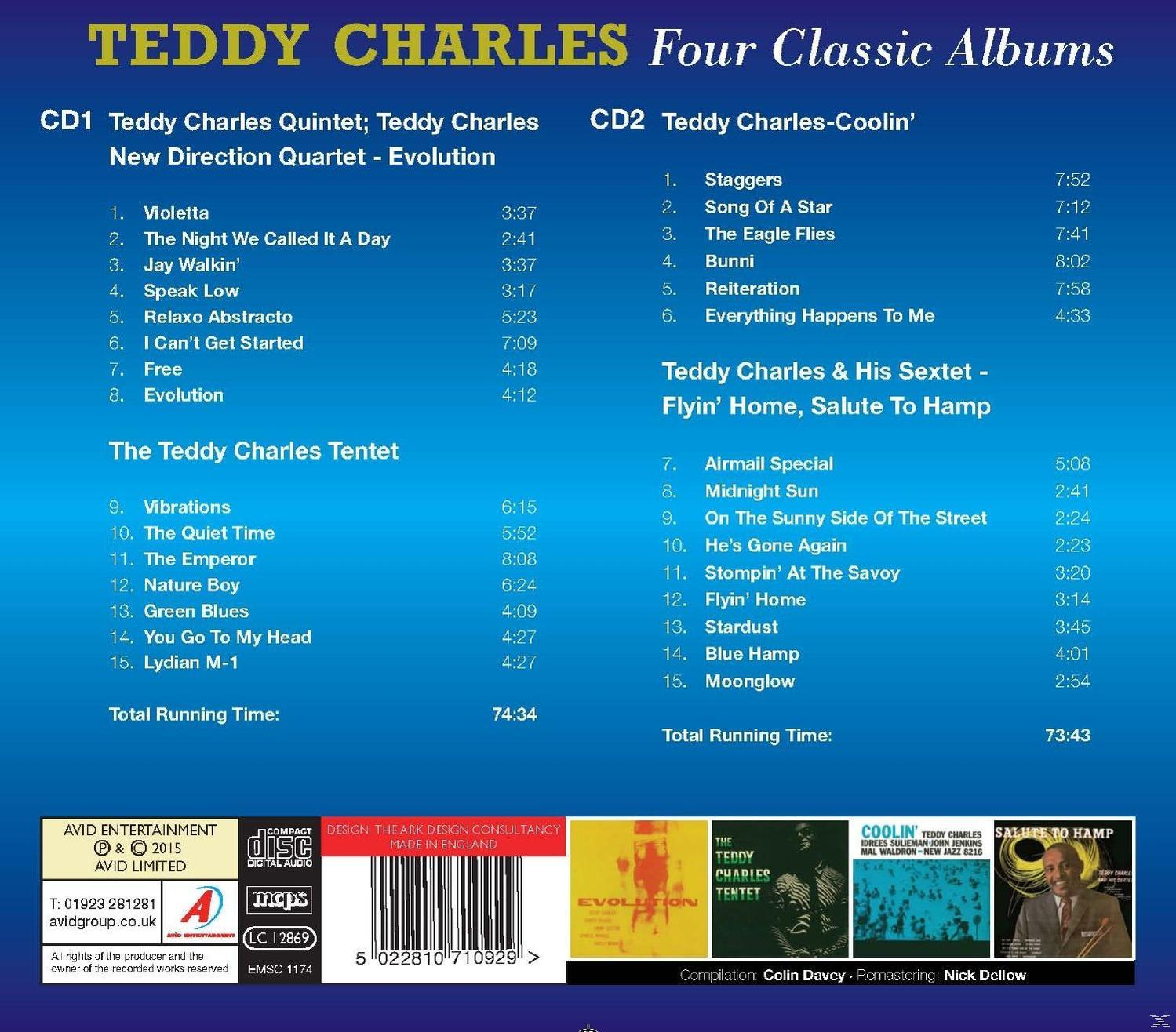 Teddy Charles - Teddy Charles - Four Classic Albums  - (CD)