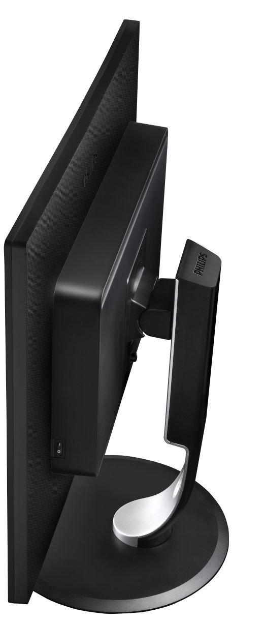 PHILIPS 240P4QPYEB/00 24 inç W LED (DVI+DP+4 x USB+VGA) Full HD IPS LCD Monitör