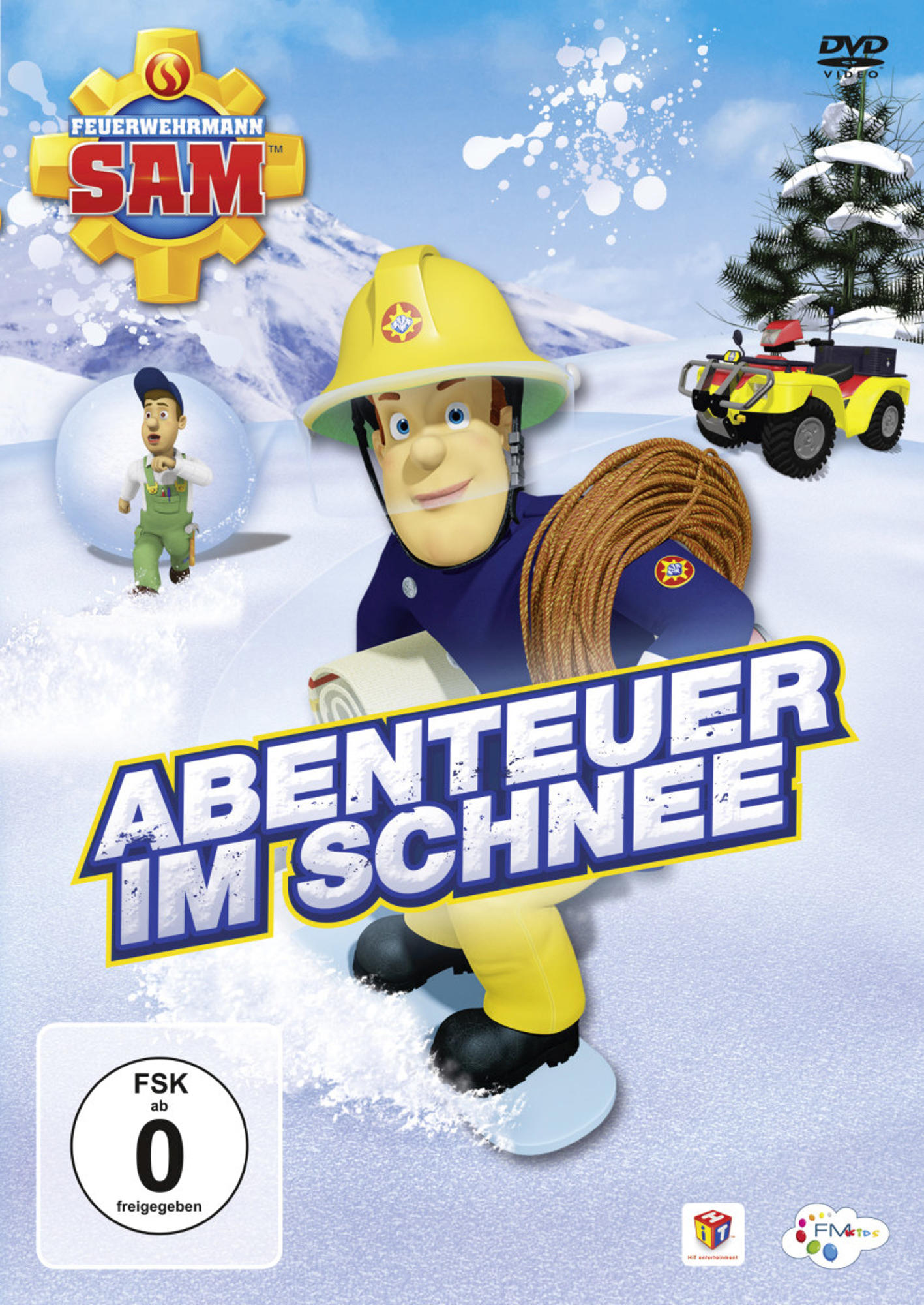8.4 - Schnee Staffel Feuerwehrmann Sam Abenteuer DVD - im