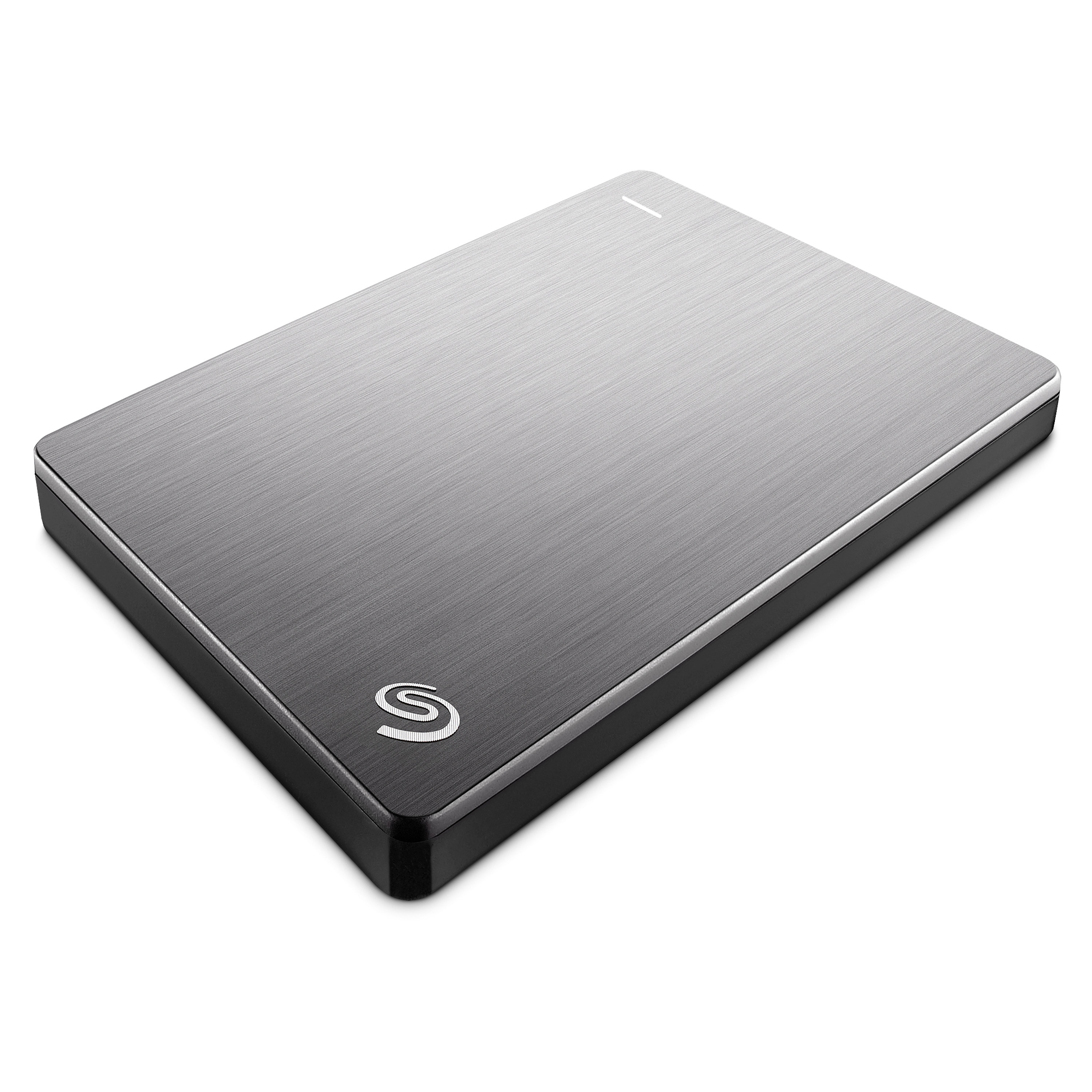 SEAGATE Backup Plus Slim Festplatte, 2 TB HDD, 2,5 Zoll, extern, Silber