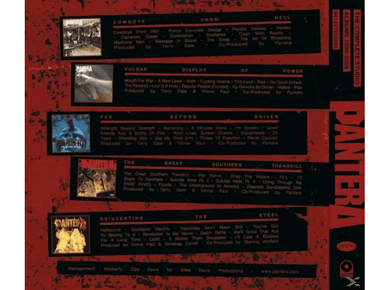 Pantera - The Complete Studio Albums 1990-2000 (CD)