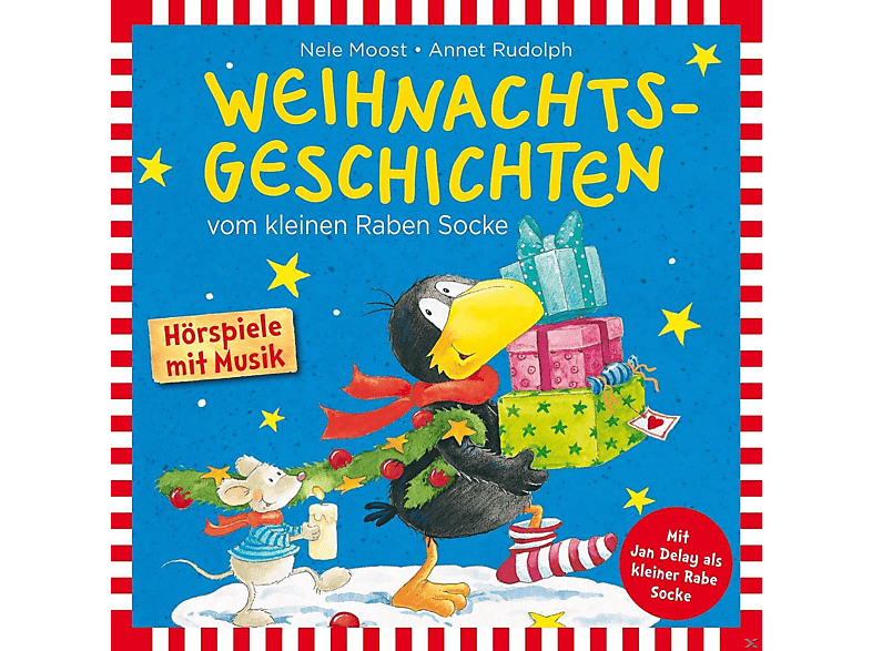 Rabe Socke - Weihnachtsgeschichten Vom Kleinen Raben Socke  - (CD) | Hörbücher & Comedy
