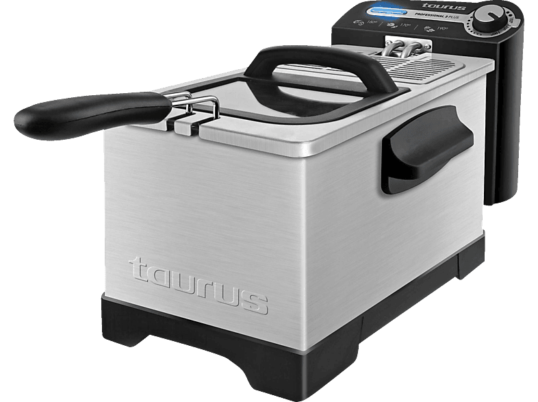 Freidora Taurus Professional 3 plus capacidad de litros filtro para coinservar la limpieza aceite 2100w 2100 profesional convencional 973953 tapa