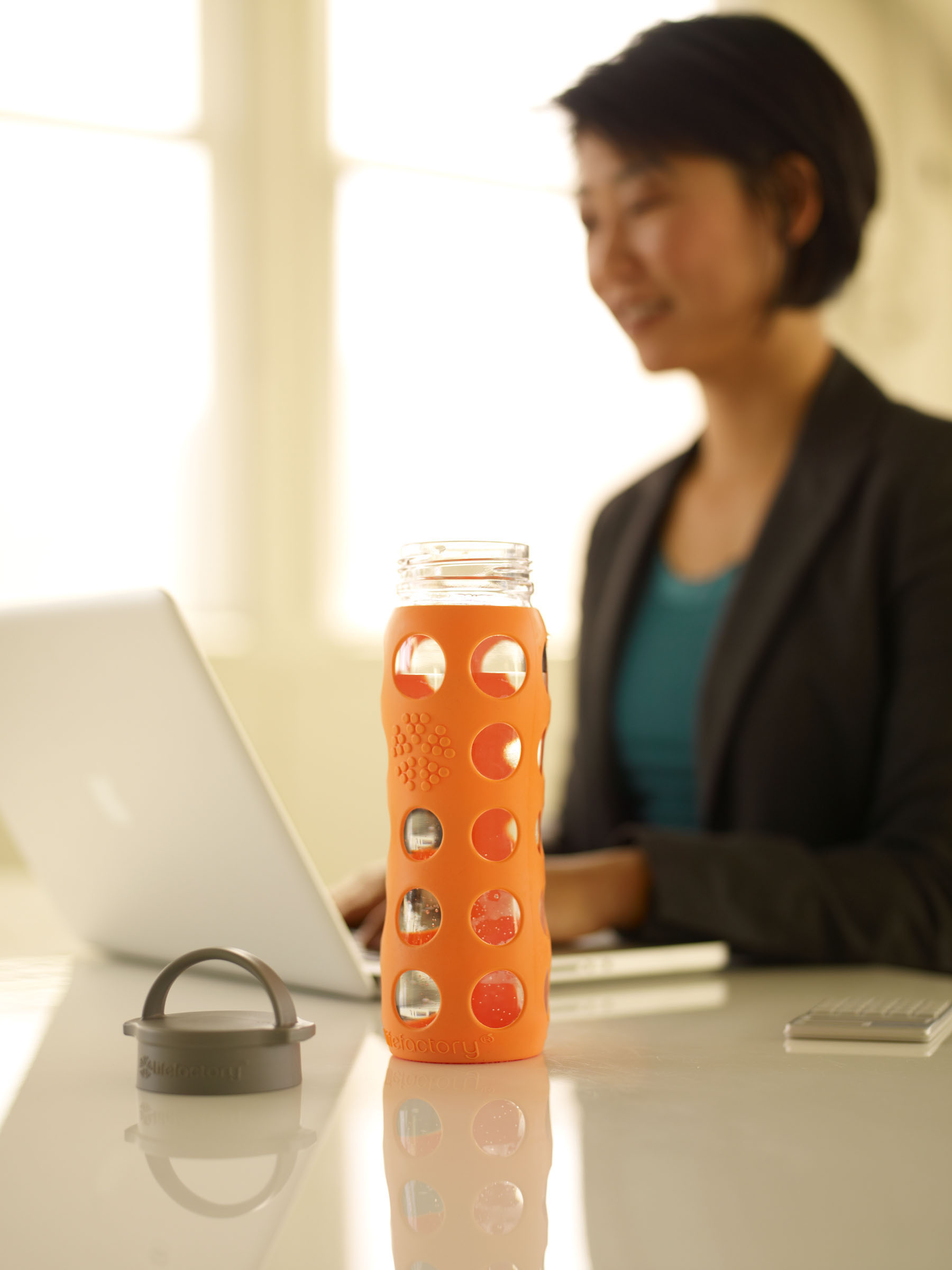 LIFEFACTORY 14916 Trinkflasche Türkis
