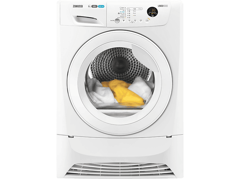 Zanussi Zdh8333pz Secadora bomba de calor independiente carga frontal 8kg a+ blanco condesación condensacion zdh333pz 8 bca condensacin