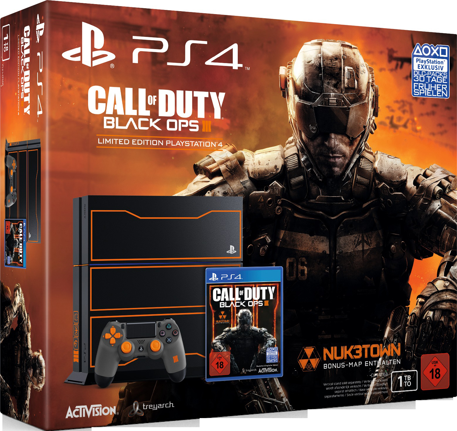 SONY PlayStation 4 1TB CUH-1200 Limited Edition inkl. Call of Duty: Black Ops III