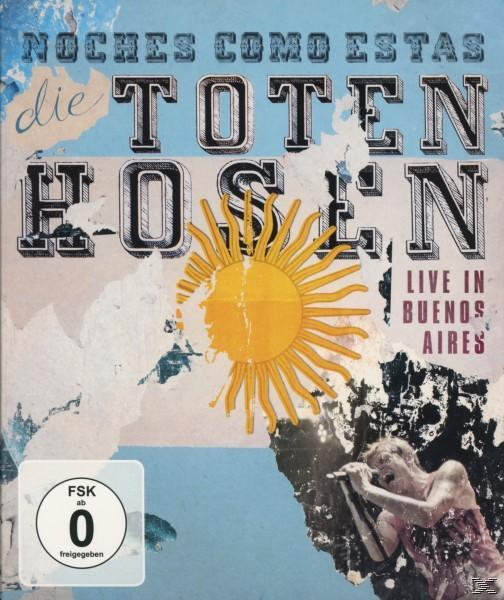 Albumcover mit Die Toten Hosen, 'Live in Buenos Aires'.