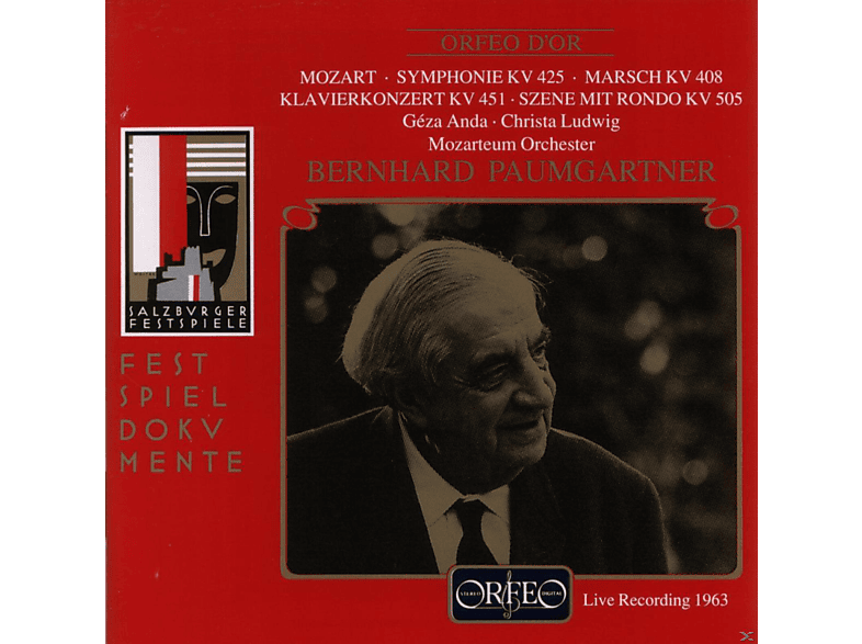 Ludwig, Mos, Anda, Paumgartner – Symphonie Nr.36 „Linzer“ – (CD)