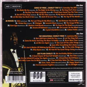 Rückseite einer CD mit einem singenden Mann, Titellisten und Albumtitel.