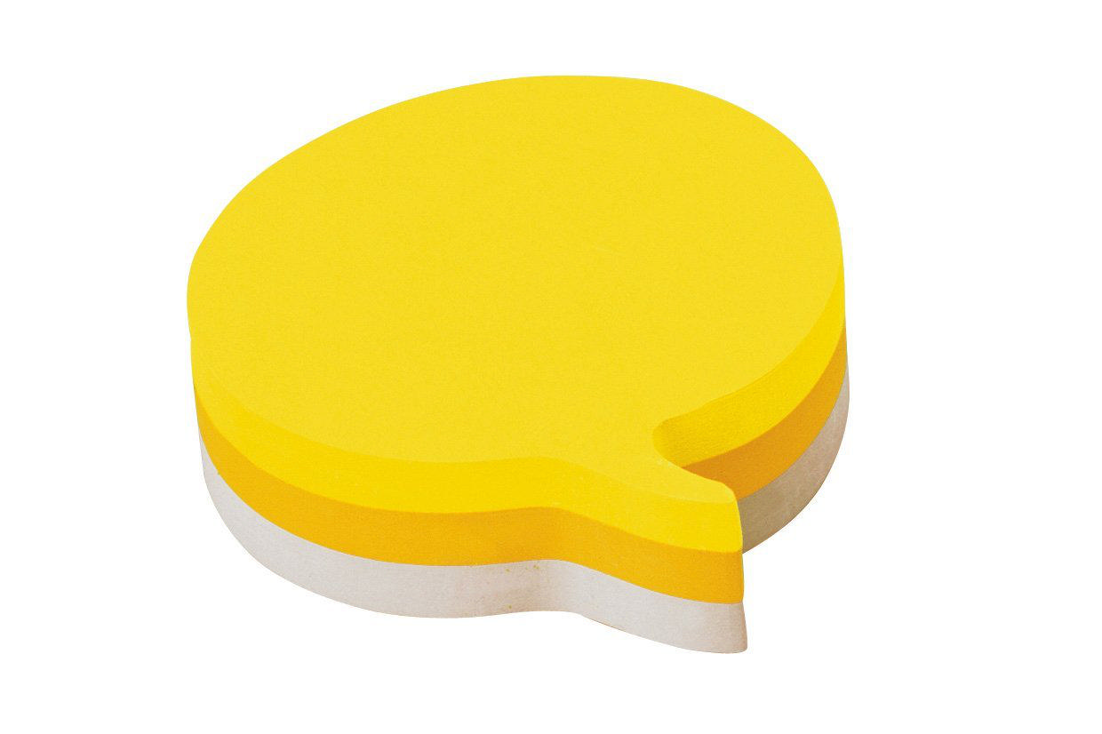 3M Post-it Yapışkanlı Not Kağıdı Konuşma Balonu Şeklinde 225 Yaprak