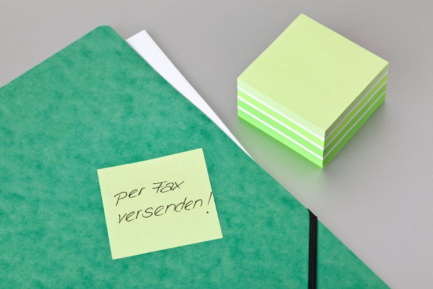 3M Post-it Küp Not Yeşil Tonları 450 Yaprak 76x76mm