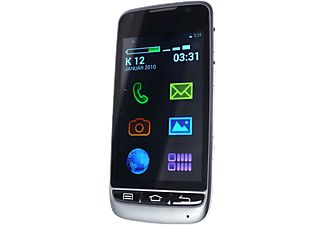 EVOLVEO Outlet EasyPhone D2 DualSIM fekete kártyafüggetlen okostelefon