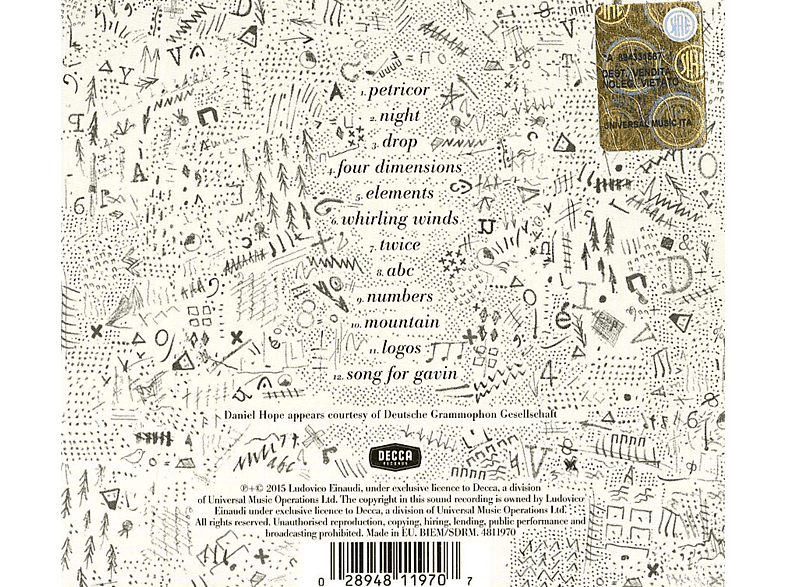 Thumbnail - Ludovico Einaudi - Elements (CD)