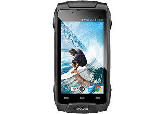 EVOLVEO StrongPhone Q8 LTE DualSIM fekete kártyafüggetlen okostelefon