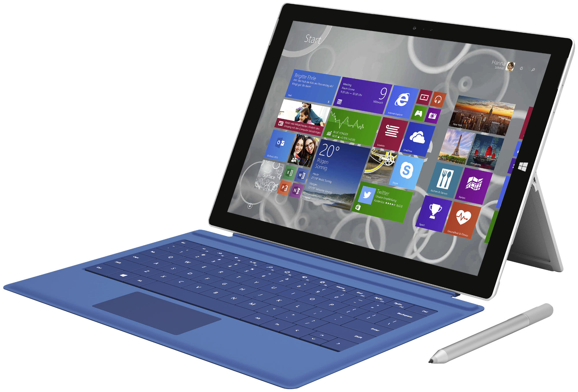 MICROSOFT Surface Pro 4 – 128 GB M (SU3-00003) - (Ausstellungsstück)