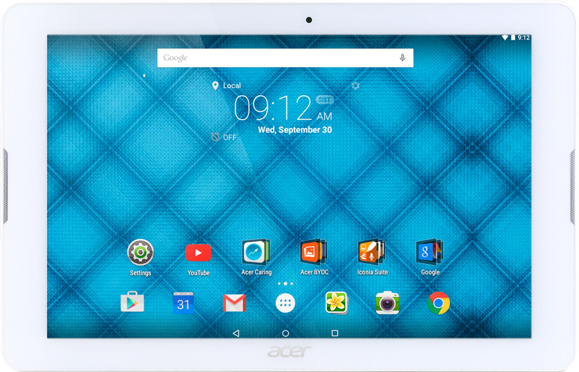 ACER Iconia One 10 B3-A20, Tablet, 16 GB, 10,1 Zoll, Weiß