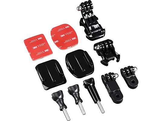 HAMA Set di accessori per GoPro 4397 - Set accessori (Nero)