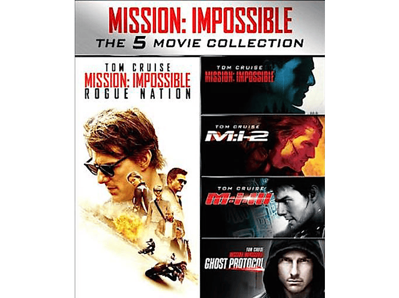 Mission Impossible 1 tot 5 NL DVD