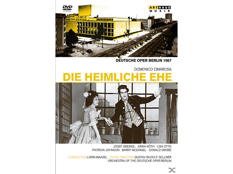 (DVD) - Heimliche Die - Ehe Maazel/Greindl/Köth/Otto/Grobe, Maazel/Greindl/Köth/Otto