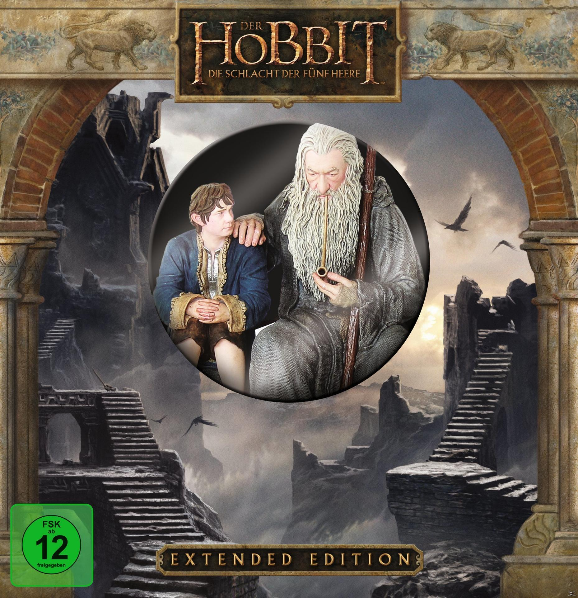 Der Hobbit: Die Schlacht der fünf Heere (Extended Edition + Figur) 3D Blu-ray (+2D)