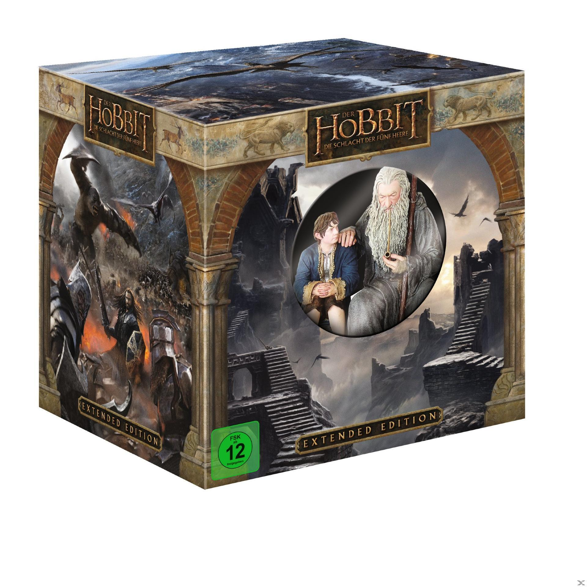 Der Hobbit: Die Schlacht der fünf Heere (Extended Edition + Figur) 3D Blu-ray (+2D)