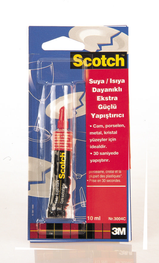 3M Scotch Suya Isıya Dayanıklı Yapıştırıcı 10 ml
