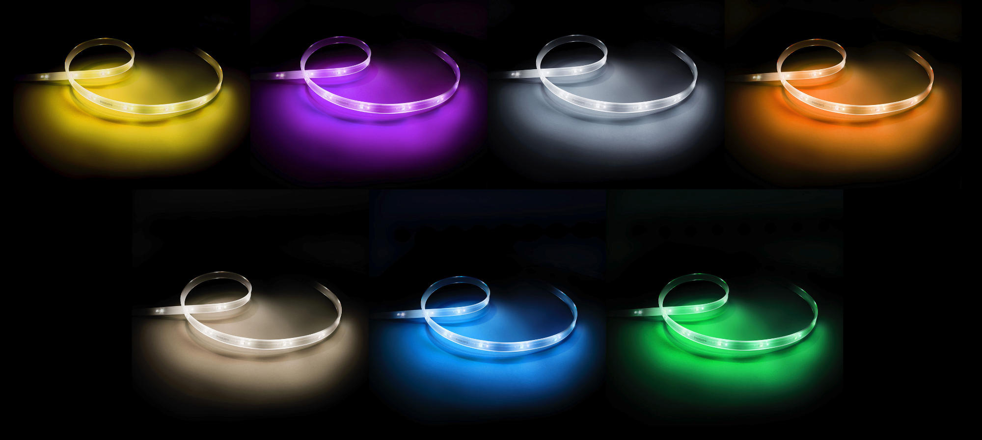PHILIPS Hue LightStrip+ 2m Basis inkl. Hue Bridge Vorteilspack LED Strip