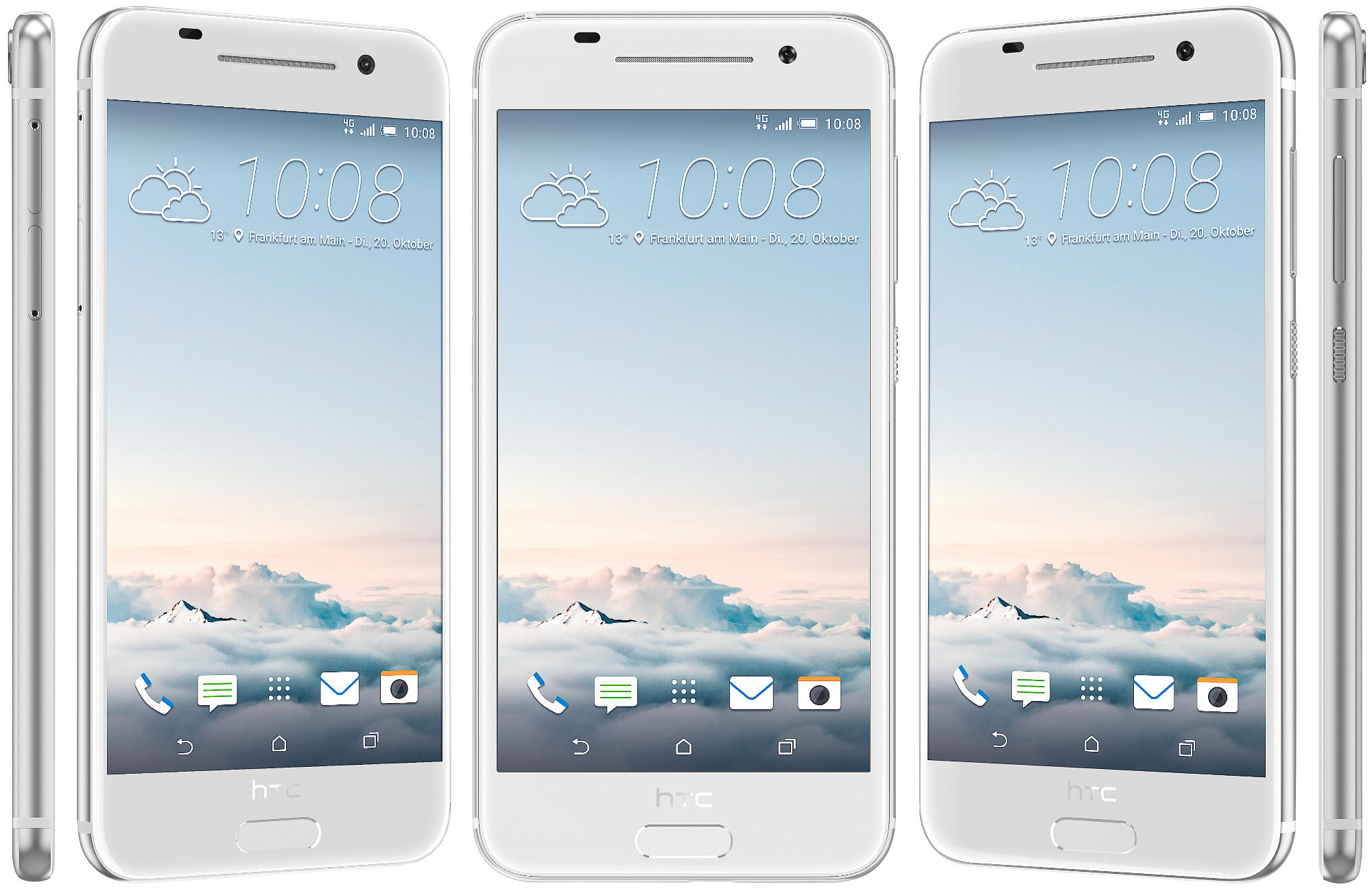 HTC One A9 16 GB Silber