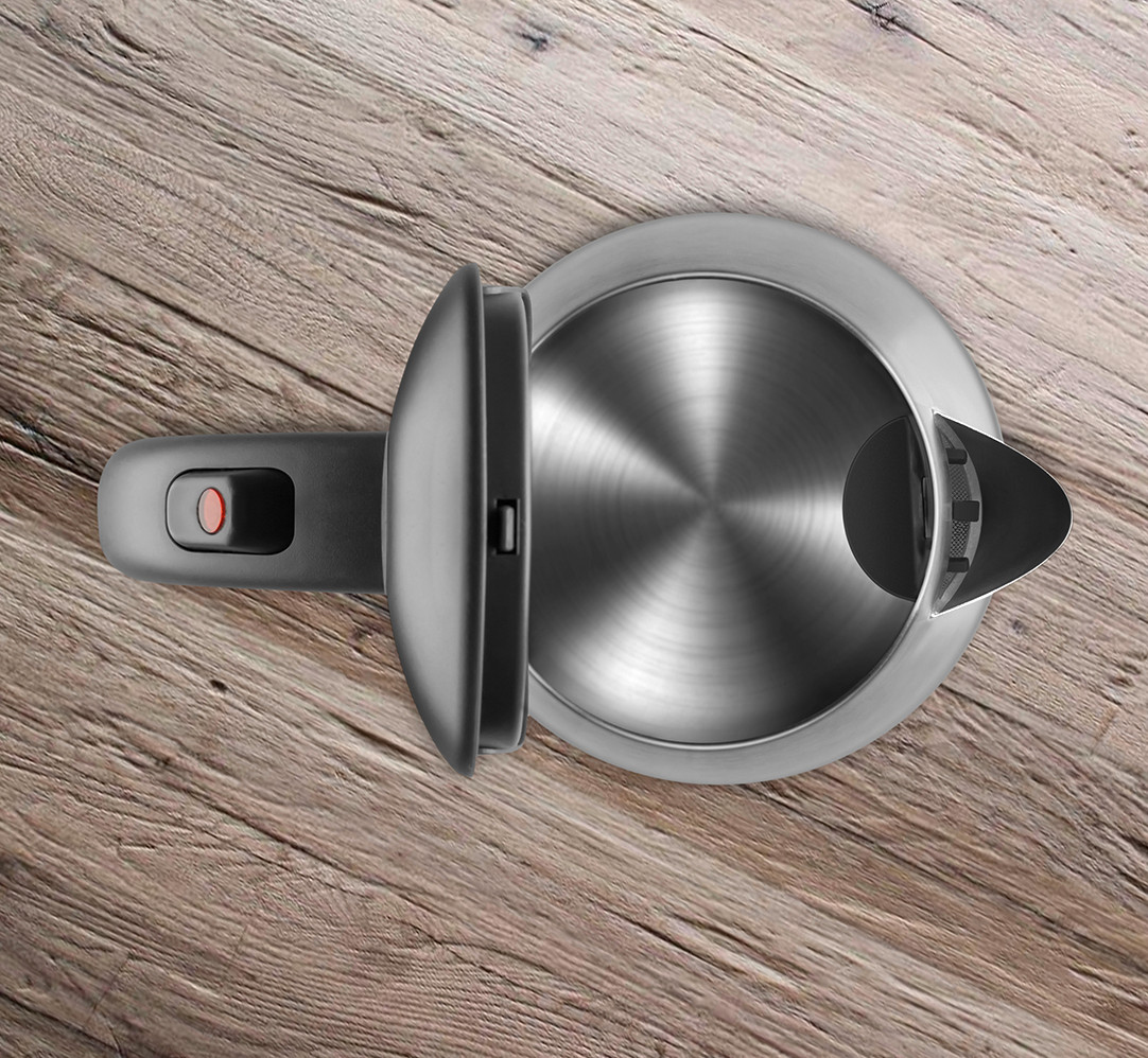 REER 3908 Pia Wasserkocher Silber