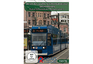 Durch das größte Straßenbahnkreuz Deutschlands - Führerstandmitfahrt Rostock Linie 3 DVD