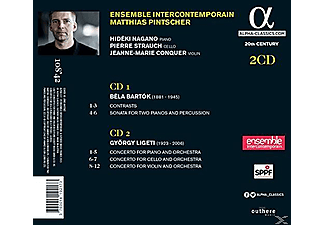 Ensemble Intercontemporain - Bartok/Ligeti: Contrasts / Sonate / Konzerte  - (CD)