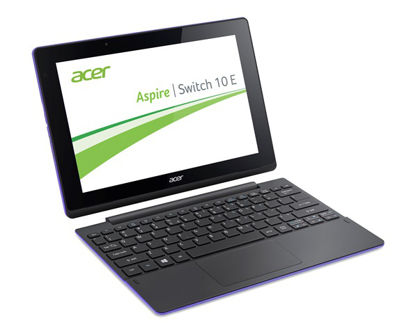 ACER Aspire Switch 10 E, Tablet/Convertible, 32 GB, 10,1 Zoll, Peri/Lila
