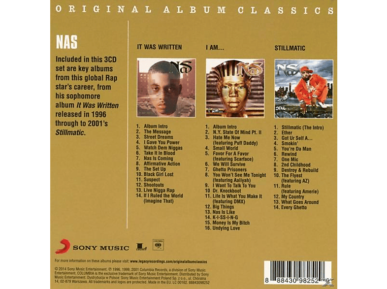 Thumbnail - Nas - Original Album Classics: (CD)