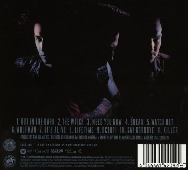 The Brains - Out In The Dark  - (CD)