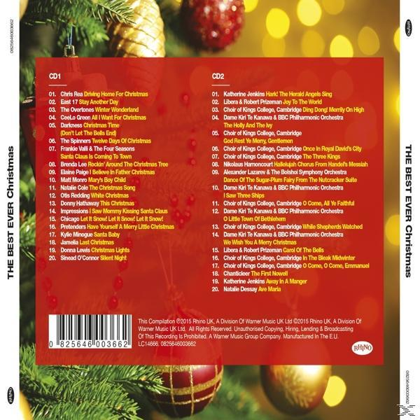 VARIOUS - Best Ever:Christmas  - (CD)