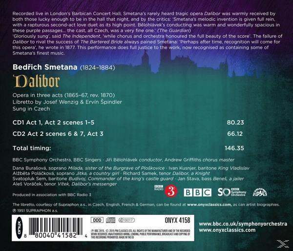 BBC Symphony Orchestra - Dalibor  - (CD)