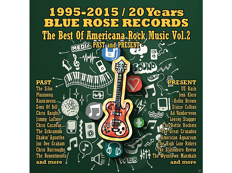 VARIOUS - 20 Years Blue Rose Records-Past & Present Vol.2  - (CD)